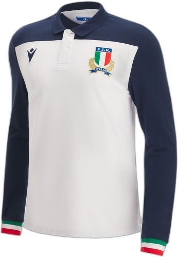 MACRON-Maillot Extérieur coton Italie Rugby 2022/23-0