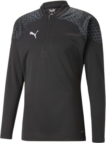 PUMA-Haut d'entraînement Puma teamCUP Training 1/4 Zip noir-0