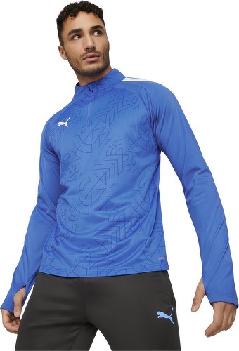 PUMA-Sweatshirt 1/4 zip Puma teamLIGA Graphic-1