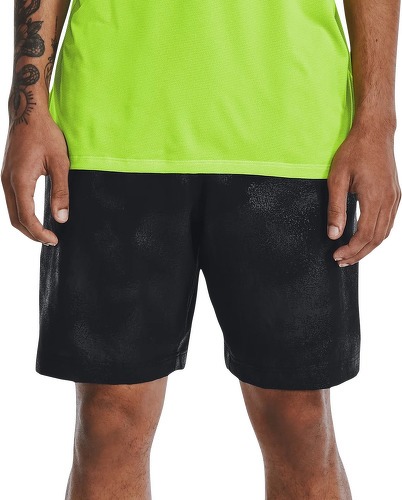 UNDER ARMOUR-Short Under Armour Woven Emboss noir-0