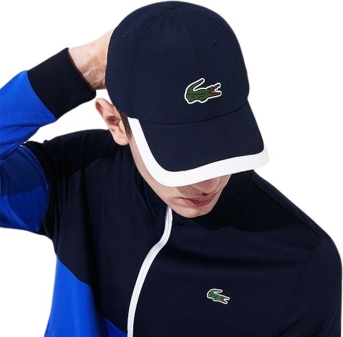 LACOSTE-Casquette Lacoste Sport Bleu Marine-3
