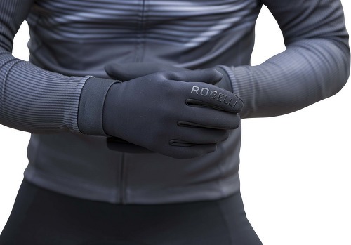 Rogelli-Gants Velo Long De Hiver Neoflex - Unisexe - Noir-4