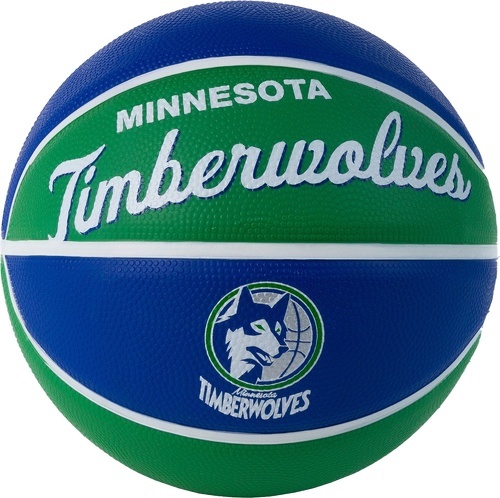 WILSON-Mini Ballon de Basketball NBA Minnesota Timberwolves Wilson Team Retro Exterieur-image-1