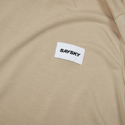 Saysky-Saysky Logo Motion Tank Beige-3