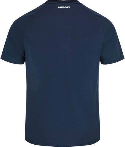 HEAD-T-Shirt Head Performance Bleu Marine Printed-1