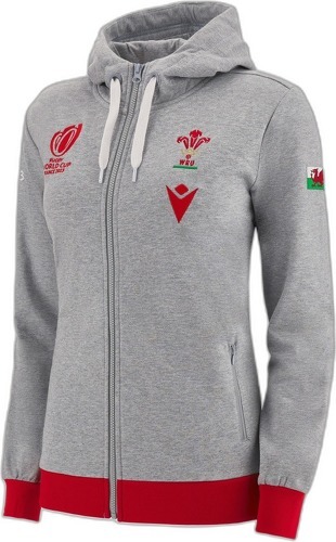 MACRON-Sweatshirt Full Zip Pays De Galles Xv 2022/23-0