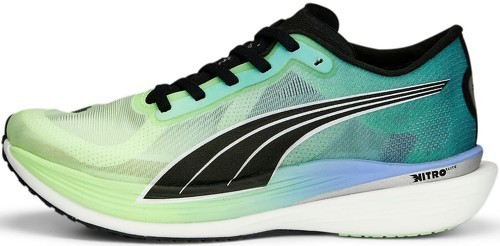 PUMA-Chaussures de running Vert/Noir Femme Puma Deviate Nitro-0