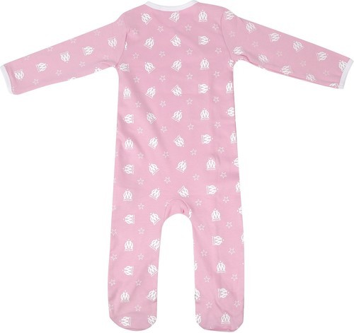 PUMA-Grenouillère OM Rose Bébé-1