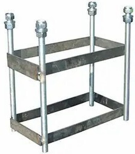 Softee Equipment-Lot De 2 Paniers De Monotube Sans Planche, Cerceau Avec Base De Ancrage Softee Equipment-0