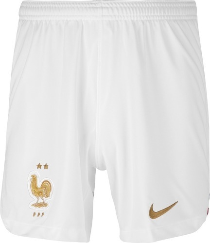 NIKE-Short France Domicile 2022/2023 Blanc Femme-1