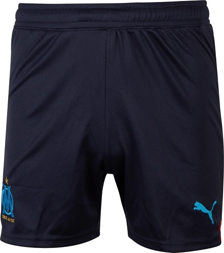 PUMA-Short OM Extérieur 2022/2023 Bleu Femme-2