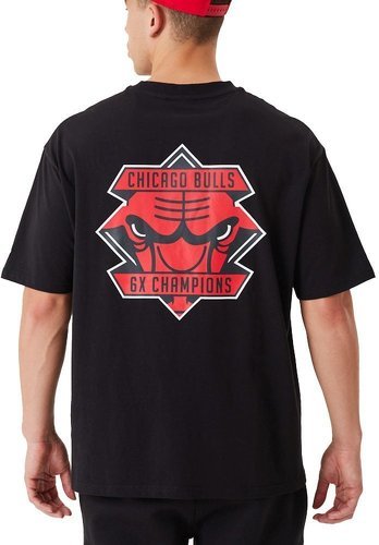 NEW ERA-New Era Oversized Shirt - CHAMPIONSHIP Chicago Bulls-image-1
