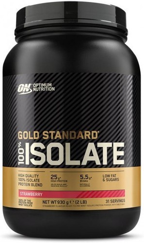Optimum Nutrition-100% Isolate Gold Standard (930g) [FRAISE]-0