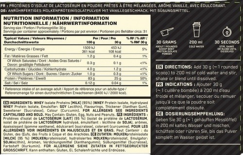Optimum Nutrition-100% Isolate Gold Standard (930g) [VANILLE]-3