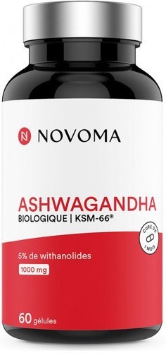 Nutrivita-Ashwagandha Bio KSM-66® (60 caps)| Stress|Nutrivita-0