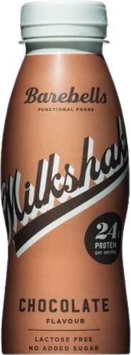 Barebells-Barebells Milkshake (330 ml)|Chocolat| Boissons protéinées|Barebells-1