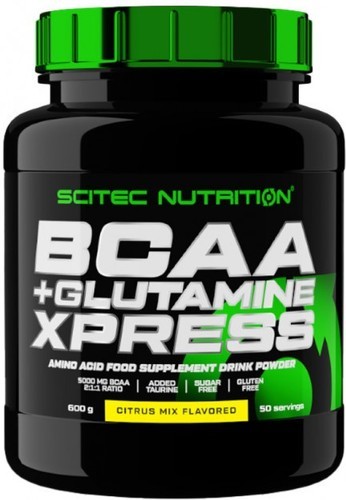 Scitec Nutrition-BCAA + Glutamine Xpress (600g) [AGRUMES]-0