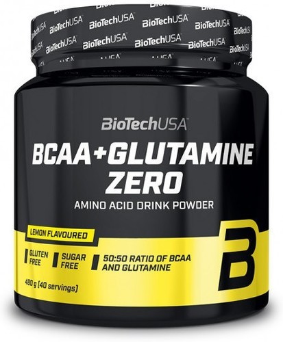 Biotech USA-BCAA + Glutamine Zero (480g) [CITRON]-0