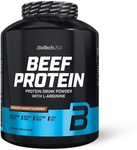 Biotech USA-Beef Protein (1,8Kg) [FRAISE]-0