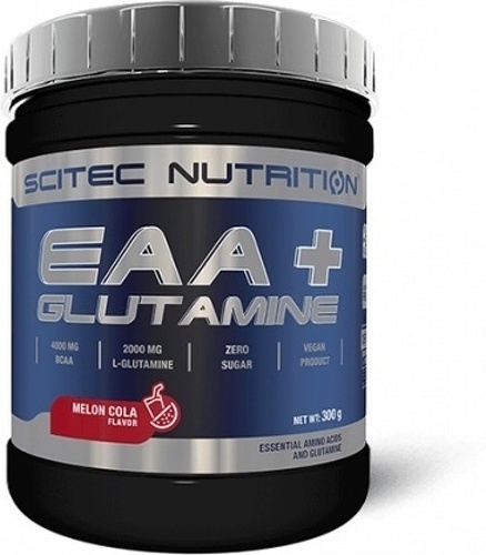 Scitec Nutrition-EAA + Glutamine (300g) [MELON COLA]-0