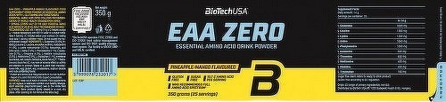 Biotech USA-EAA Zero (350g) [ANANAS MANGUE]-2
