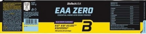 Biotech USA-EAA Zero (350g) [RAISIN BLEU]-1