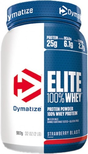 Dymatize-Elite Whey (907g) [FRAISE]-0
