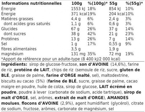 Powerbar-ENERGIZE BAR (55G)|Cookies et Cream| Barres énergétiques|PowerBar-2