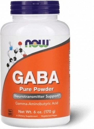 NOW FOODS-Gaba poudre (170g)| GABA|NOW FOODS-0