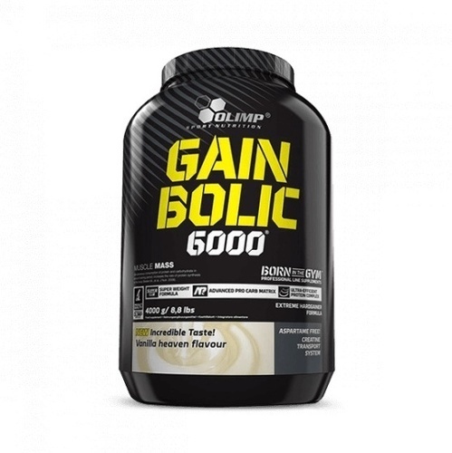 Olimp Sport Nutrition-Gain Bolic 6000 (3,5Kg) [FRAISE]-0