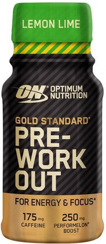 Optimum Nutrition-Gold Standard Pre-Workout Energy Shot (60ml) [LEMON & LIME]-0