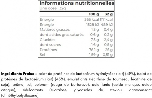 Dymatize-ISO 100 Hydrolyzed (900g) [FRAISE]-1