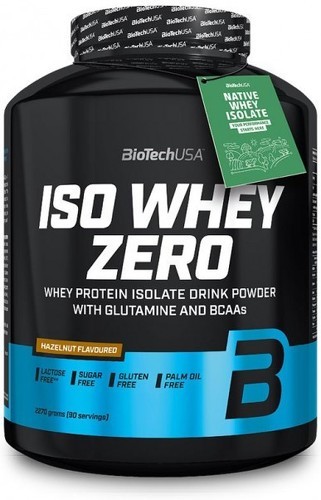 Biotech USA-Iso Whey Zero (2,27Kg) [NOISETTE]-0