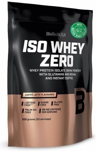 Biotech USA-Iso Whey Zero (500g) [CAFÉ LATTE]-0