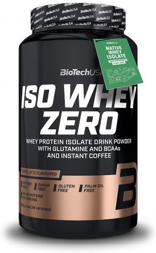 Biotech USA-Iso Whey Zero (908g) [CAFÉ LATTE]-0