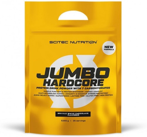 Scitec Nutrition-Jumbo Hardcore (5,35Kg) [CHOCOLAT BLANC CROUSTILLANT]-0