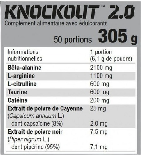 Olimp Sport Nutrition-Knockout 2.0 (305g) [COLA]-1