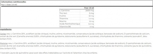 Biotech USA-L-Carnitine 100.000 Liquide (500ml) [CERISE]-1