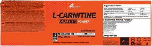 Olimp Sport Nutrition-L-Carnitine Xplode Powder (300g) [CERISE]-1