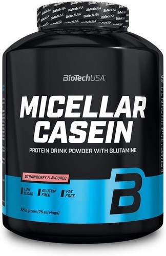 Biotech USA-Micellar Casein (2,27Kg) [FRAISE]-0