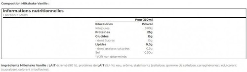 Nutramino-Protein Shake (330 ML) [VANILLE]-1