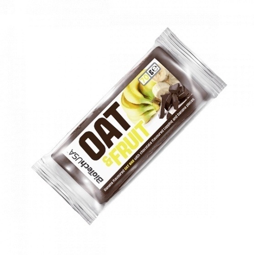Biotech USA-OAT BAR (70g) | Choco Banane | Barres protéinées-0