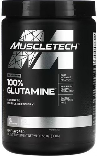 Muscletech-Platinum 100% Glutamine (300g)-0
