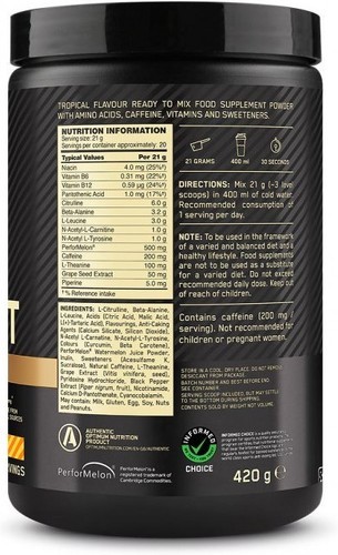 Optimum Nutrition-Pre-Workout advanced (420g) [TROPICAL]-2