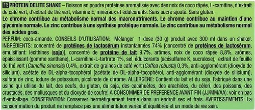 Scitec Nutrition-Protein delite shake (700g) [AMANDE COCO]-1