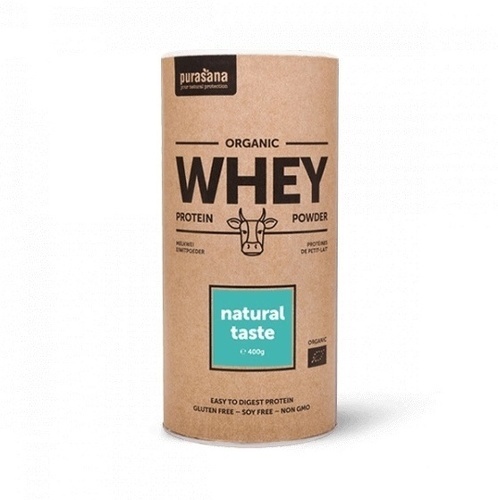 PURASANA-PROTEINE DE PETIT LAIT - 400 G|Nature| Protéines biologiques|PURASANA-0