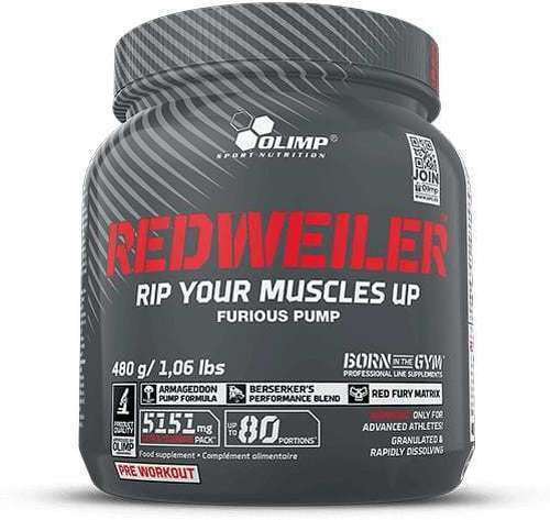 Olimp Sport Nutrition-REDWEILER (480g)|Citron Menthe| PreWorkout|Olimp Sport Nutrition-0