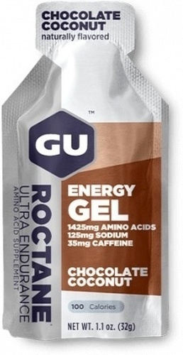 GU ENERGY-Roctane energy gel (1 x 32g)|Chocolat Noix de Coco| Gels énergétiques & Shooters|GU ENERGY-0