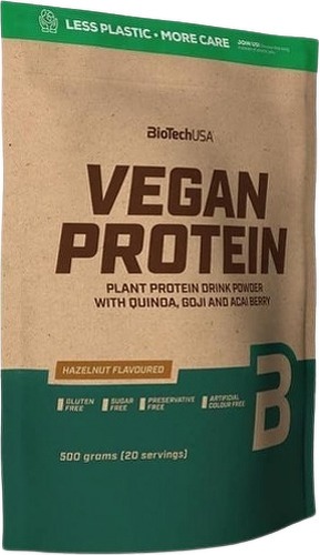Biotech USA-Vegan Protein (500g) [NOISETTE]-0
