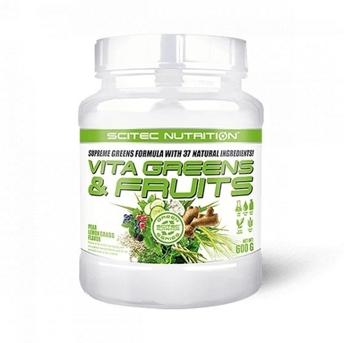Scitec Nutrition-Vita Greens & Fruits (600g) [CITRONELLE]-0